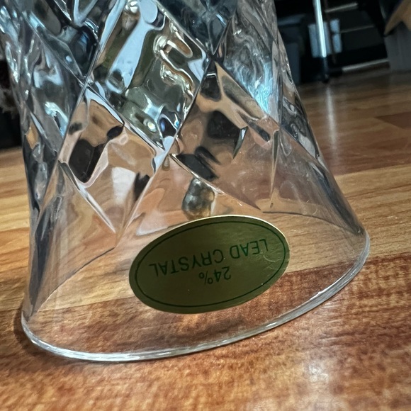 Antique crystal bell with silver plated handle - Picture 3 of 4